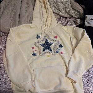 Alferic Eden Denim Star Hoodie